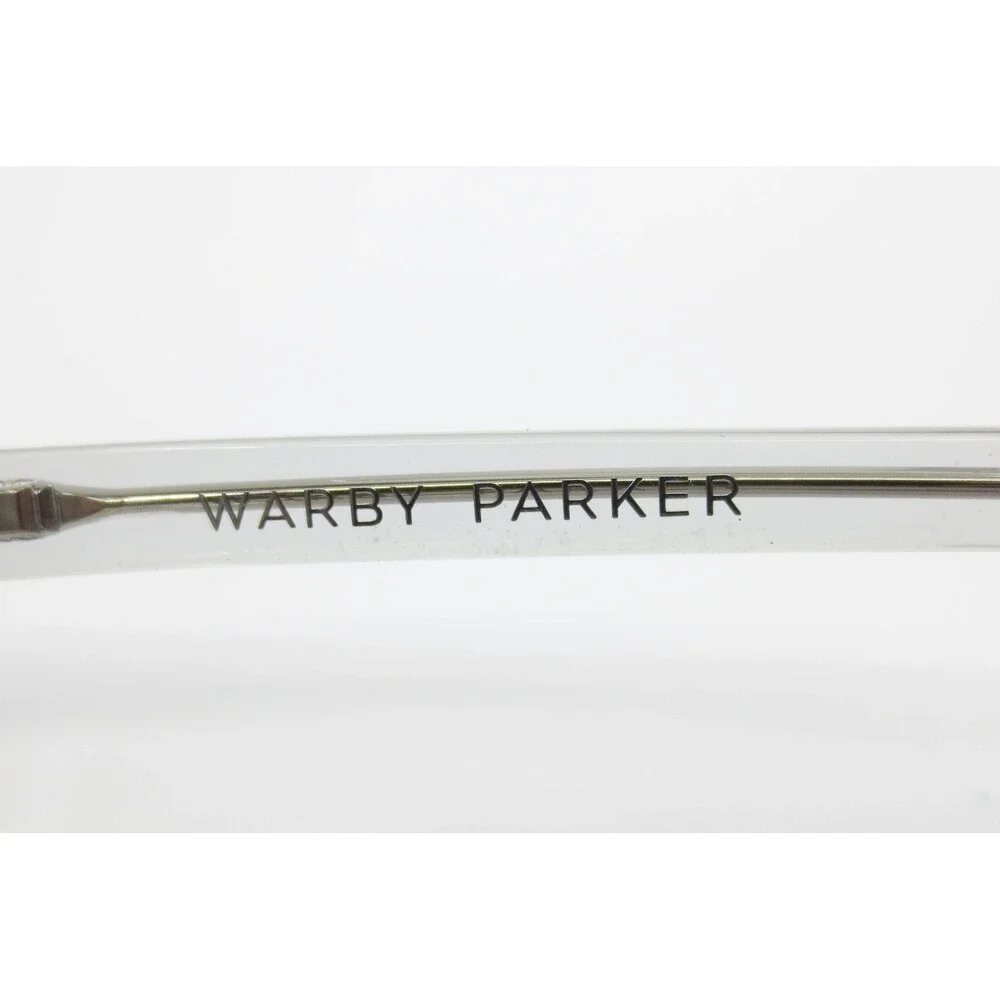 Warby Parker Brady M 165 Clear Rectangular Eyeglasses Frames 53-17-145